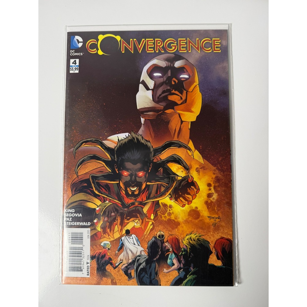 Convergence 4 DC Comics 2015 Stephen Segovia Cover Multiverse Superman Batman